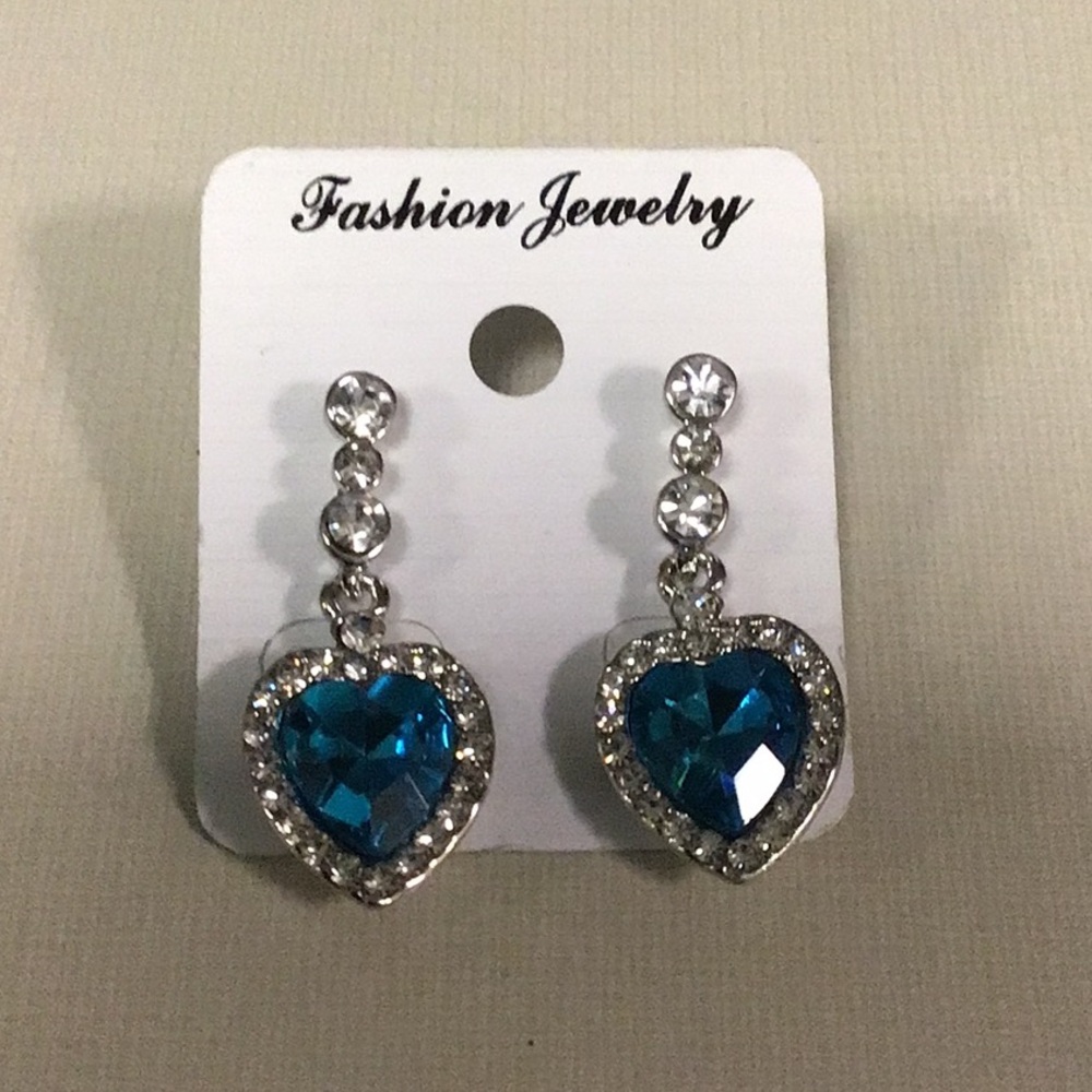Heart of the ocean earrings